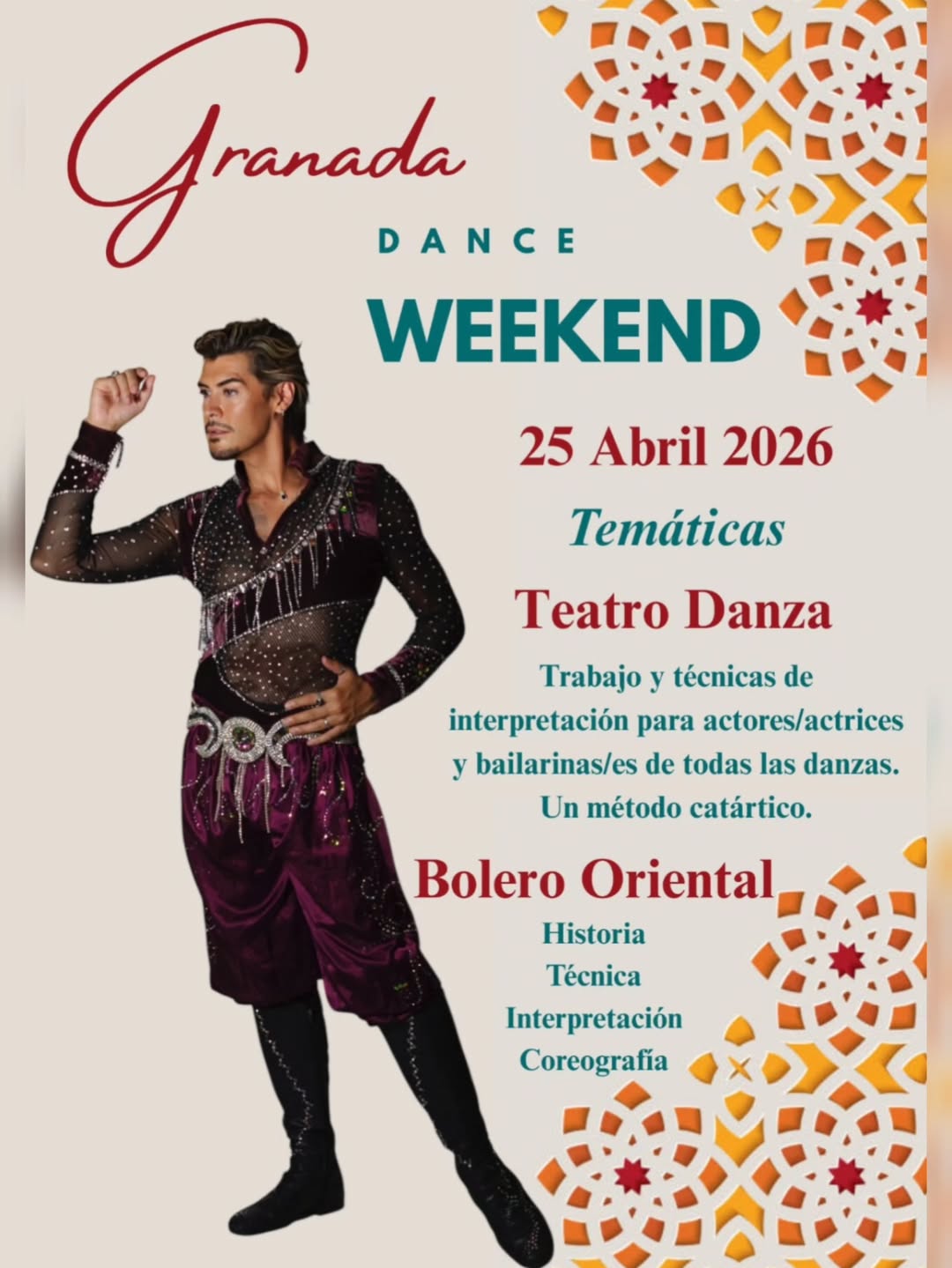 Granada Dance Weekend Oscar Flores